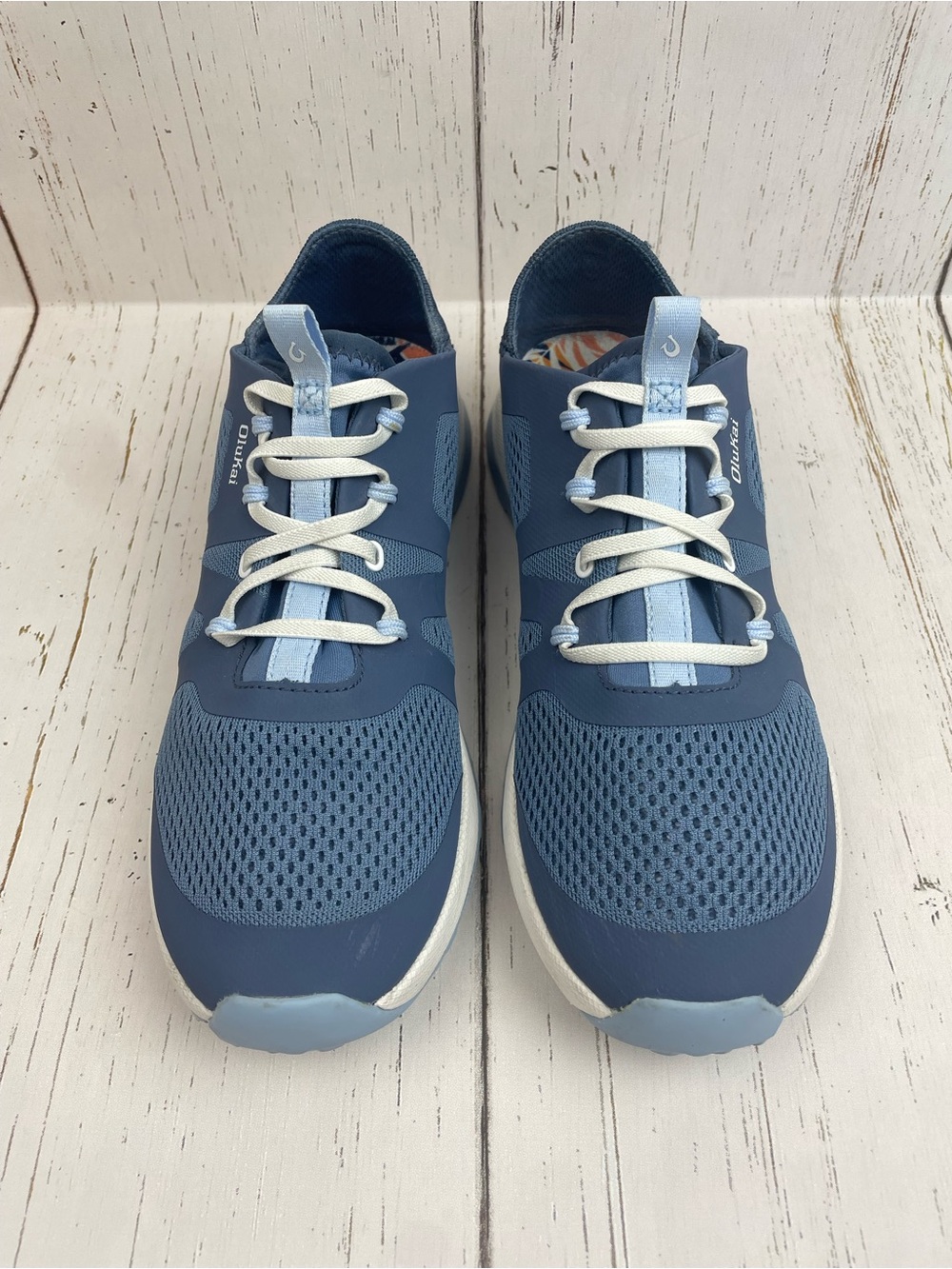 Olukai Huia Women’s Athletic Sneakers *Vintage Blue/Sea Ice